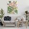 Stupell Industries Monstera & Pink Flower Canvas Wall Art Design by June Erica Vess